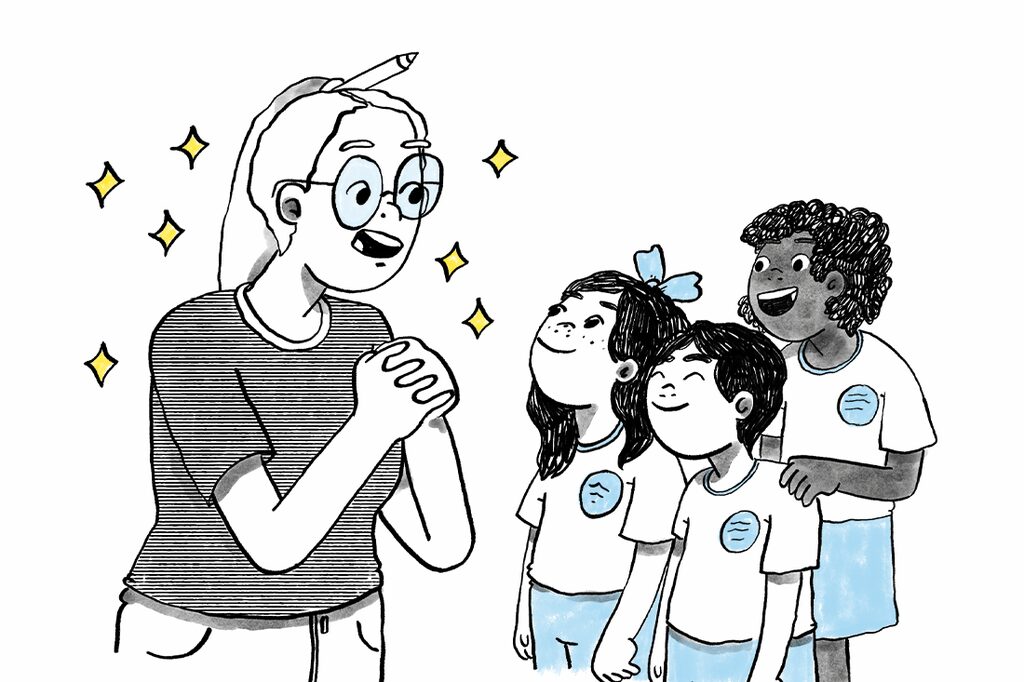 
O livro narra as experiências e aventuras de Pietra e Caléo, irmãos gêmeos de onze anos, focando especialmente em suas relações de amizade, família e desafios escolares, particularmente na matemática.